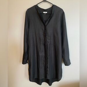 Aritzia Wilfred Oversized Dress Button Up Front Size S